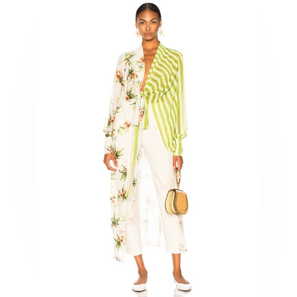 Anthropologie’s PatBo High-Low Tunic Mixed Print Blouse, Size XL New w/Tag - Picture 6 of 17